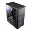 1-239-1-4 מארז Antec VX310 ARGB ATX Mid-Tower Tempered Glass 4x120mm Fans