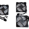 מאווררים למארז Antec 120mm RGB 3 Pack Fan 1 Master+2 SLAVE