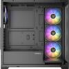 2-121-1-1 מארז Antec CX300 ARGB Black Mid-Tower 4x120mm Fan Include