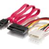 מתאם MOLEX לSATA+כבל SATA