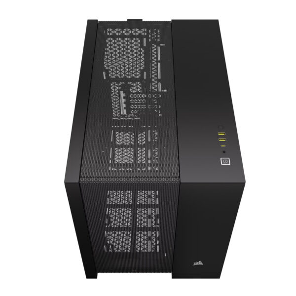 4-72-1-1 מארז Corsair 2500D AIRFLOW Mini-Tower mATX NO FANS Black