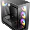 5-65-1-1 מארז Antec CX300 ARGB Black Mid-Tower 4x120mm Fan Include