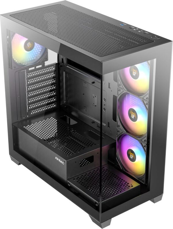 5-65-1-1 מארז Antec CX300 ARGB Black Mid-Tower 4x120mm Fan Include