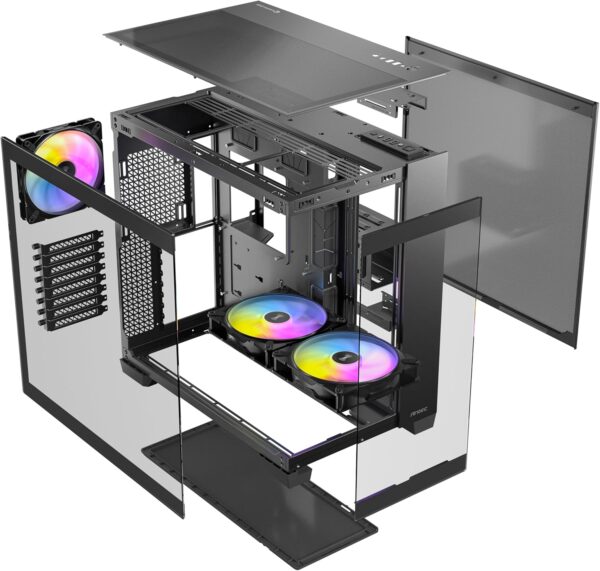 81KwPJbNknL._AC_SL1500_-1 מארז שחור Antec C8 RGB E-ATX Mid-Tower 3X ARGB FANS Incl Black
