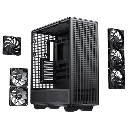 900_205 מארז ANTEC 900 Full Tower 6PWM Fans Type-C E-ATX/Threadripper