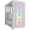CC-9011256-WW-4 מארז Corsair 3000D RGB AIRFLOW Mid Tower CASE White