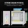 CC-9011256-WW_202-1 מארז Corsair 3000D RGB AIRFLOW Mid Tower CASE White