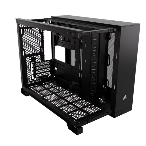 CHACOR02022__3-1 מארז Corsair 2500X Mini-Tower mATX Tempered Glass NO FANS