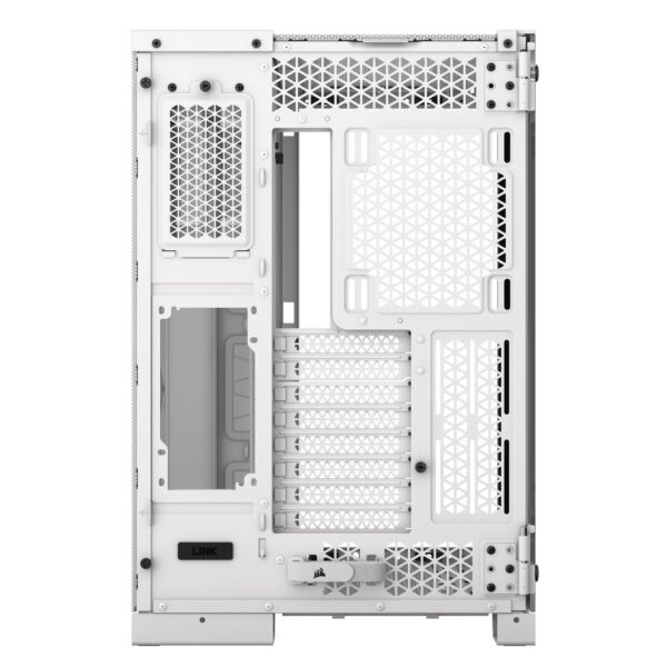 CHACOR06004__12-1 מארז Corsair 6500X Mid-Tower E-ATX Tempered Glass Case White