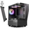 זכוכית למארז שחור ANTEC CX200M
