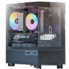 NX200rem_20blk-4 מארז שחור Antec CX200M RGB ELITE M-ATX 5X120mm RGB FANS