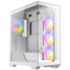 gallery-c3-argb-white-01-4 מארז לבן Antec C3 ARGB Mid-Tower ATX 4x ARGB FANS Incl Type-C