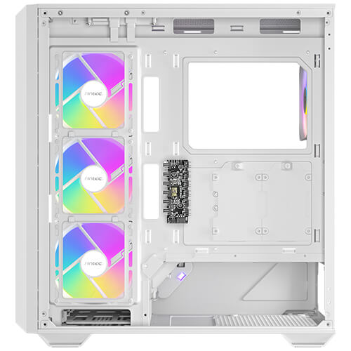 gallery-c3-argb-white-14-1 מארז לבן Antec C3 ARGB Mid-Tower ATX 4x ARGB FANS Incl Type-C