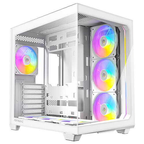 gallery-c5-argb-white-01-1 מארז לבן Antec C5 ARGB Mid-Tower ATX 7x ARGB FANS Incl Type-C
