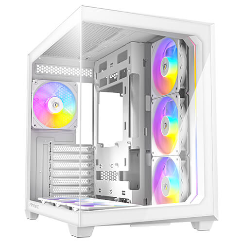 gallery-c5-argb-white-02-1 מארז לבן Antec C5 ARGB Mid-Tower ATX 7x ARGB FANS Incl Type-C