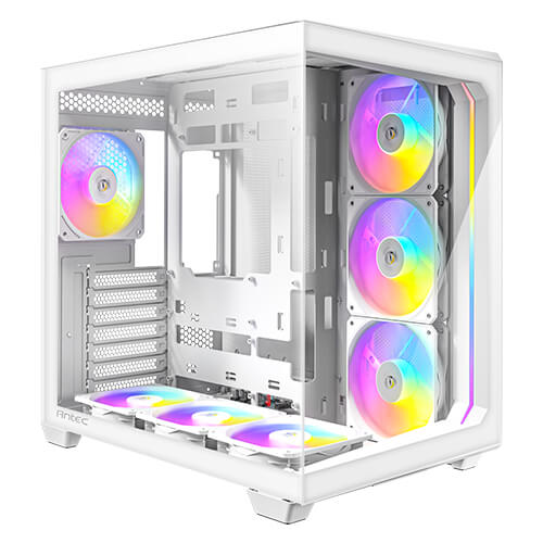 gallery-c5-argb-white-03-4 מארז לבן Antec C5 ARGB Mid-Tower ATX 7x ARGB FANS Incl Type-C