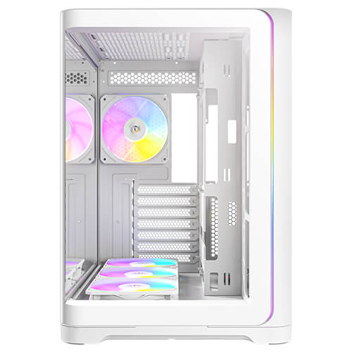 gallery-c5-curve-argb-white-05-1 מארז לבן Antec C5 Curve ARGB Mid-Tower ATX 4x ARGB FANS Type-C