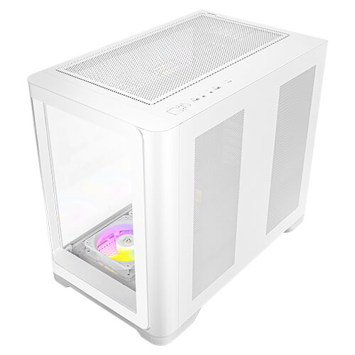 gallery-c5-curve-argb-white-15-1 מארז לבן Antec C5 Curve ARGB Mid-Tower ATX 4x ARGB FANS Type-C