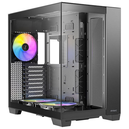 gallery-c8-argb-03-4 מארז שחור Antec C8 RGB E-ATX Mid-Tower 3X ARGB FANS Incl Black