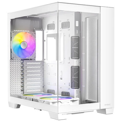 gallery-c8-white-argb-03-4 מארז לבן Antec C8 ARGB E-ATX Mid-Tower 3X ARGB FANS Incl White
