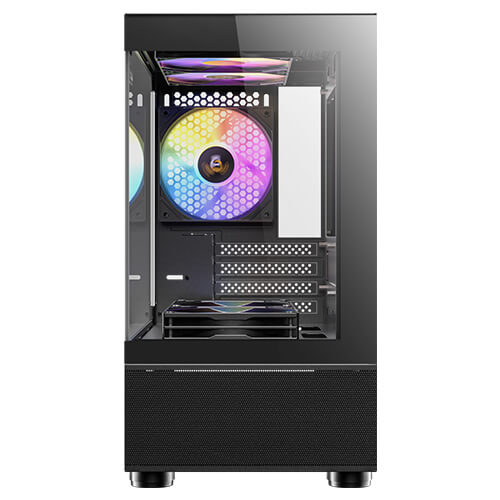 gallery-cx200m-rgb-elite-05-1-1-1 מארז שחור Antec CX200M RGB ELITE M-ATX 5X120mm RGB FANS
