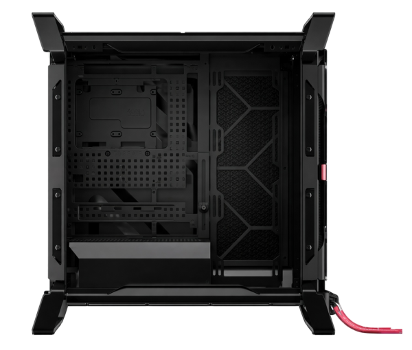 image_20-4- מארז שחור ידיות InfiniRail בלי מאווררים Corsair WARTH Mid Tower