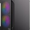 vx100M_20ARGb_201-1 מארז Antec VX100M ARGB 3X ARGB 120mm Fan Micro-ATX Mini Tower